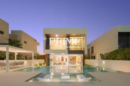 5 Bedroom Villa for Sale in DAMAC Hills, Dubai - Huge Plot | Turnkey | Golf View | Dual Kitchens