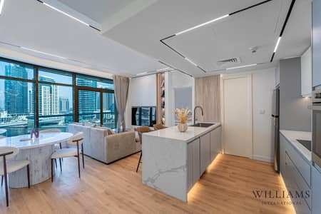 1 Bedroom Apartment for Sale in Dubai Marina, Dubai - EYE LEVEL FULL MARINA VIEW | LUXURY RENOVATION