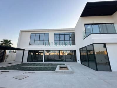 阿尔巴沙住宅区， 迪拜 6 卧室别墅待租 - Brand_New___Modern___Private_Pool___Garden_-2. jpg