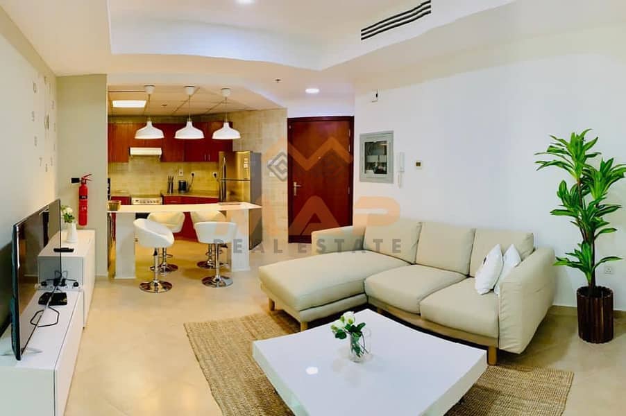 2 Bedroom with Balcony Lake View Apartment for Rent Fully Furnished in JLT 10min walk DMCC Metro Station. - Image 7