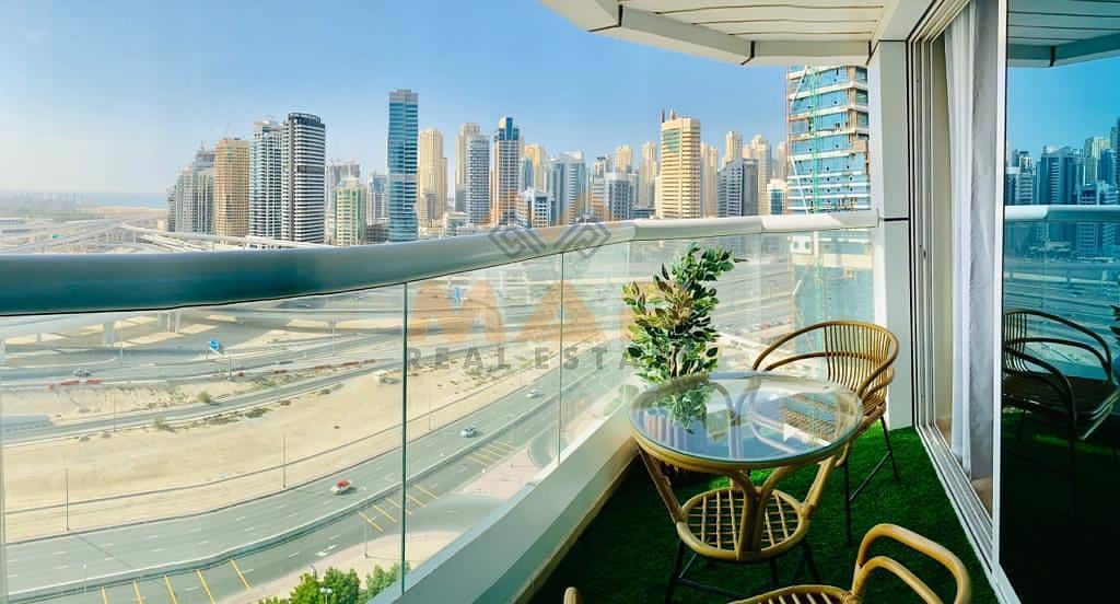 2 Bedroom with Balcony Lake View Apartment for Rent Fully Furnished in JLT 10min walk DMCC Metro Station. - Image 11