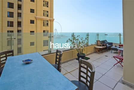 2 Bedroom Apartment for Rent in Jumeirah Beach Residence (JBR), Dubai - Rimal 4 | Huge Terrace | Unfurnished | Sea Views 2 Bedroom Apartment for Rent in Jumeirah Beach Residence (JBR), Dubai - Rimal 4 | Huge Terrace | Unfurnished | Sea Views