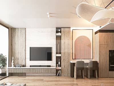 Studio for Sale in Dubai Land Residence Complex, Dubai - Stylish Studio | Peace Lagoons | High-Floor