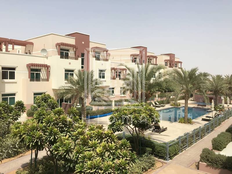No Commission No Transfeer Fees. Large 2 Bedroom Terrace Apartment in Al Ghadeer