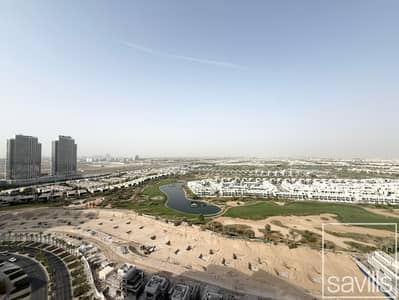 1 Bedroom Flat for Rent in DAMAC Hills, Dubai - High Floor | Fully Furnished | Golf Course Views