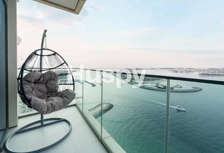 2 Bedroom Apartment for Rent in Dubai Harbour, Dubai - Full Palm View | Furnished | Chiller Free