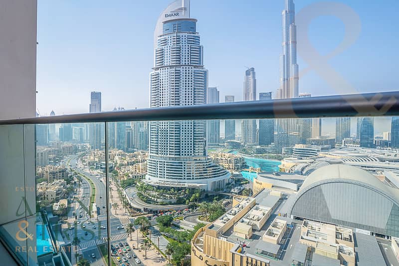 Burj and Fountain View | Fully Furnished | Luxury