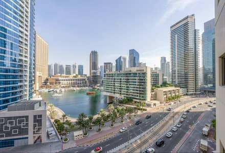 1 Bedroom Apartment for Rent in Jumeirah Beach Residence (JBR), Dubai - Furnished | Marina Views | Vacant Sept