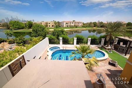 فیلا 5 غرفة نوم للبيع في جميرا بارك، دبي - Backing Lake | 5 Beds | Heavily Upgraded فیلا 5 غرفة نوم للبيع في جميرا بارك، دبي - Backing Lake | 5 Beds | Heavily Upgraded