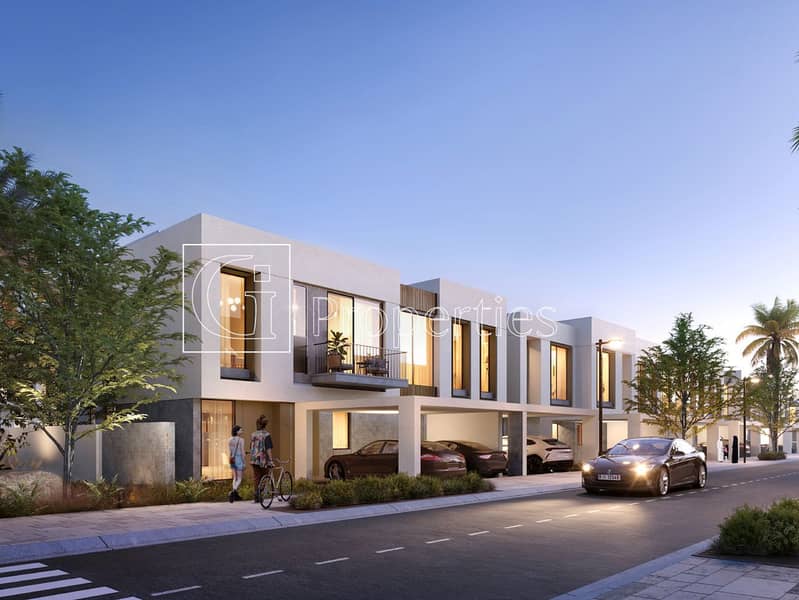 位于山谷小区，奥拉尼亚社区 3 卧室的联排别墅 2449999 AED - 12478983