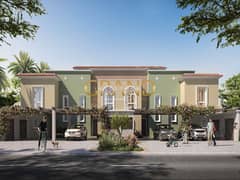 Single Row 4BR Villa with Maid’s Room – Yas Park