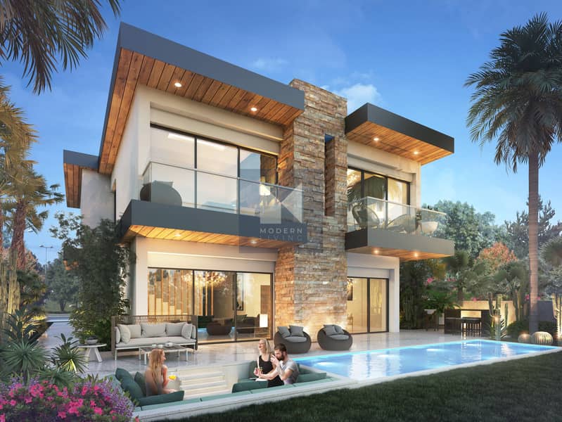 22 Damac Lagoon - Costa Brava Rear. jpg