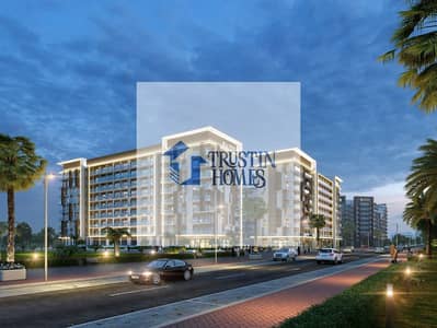 فلیٹ 1 غرفة نوم للبيع في مدينة دبي للاستديوهات، دبي - Studio City 8-9_Facade Road View_02. jpg