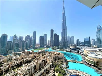 1 Bedroom Apartment for Rent in Downtown Dubai, Dubai - ALL BILLS INCLUDED| HIGH FLOOR | BURJ KHALIFA VIEW