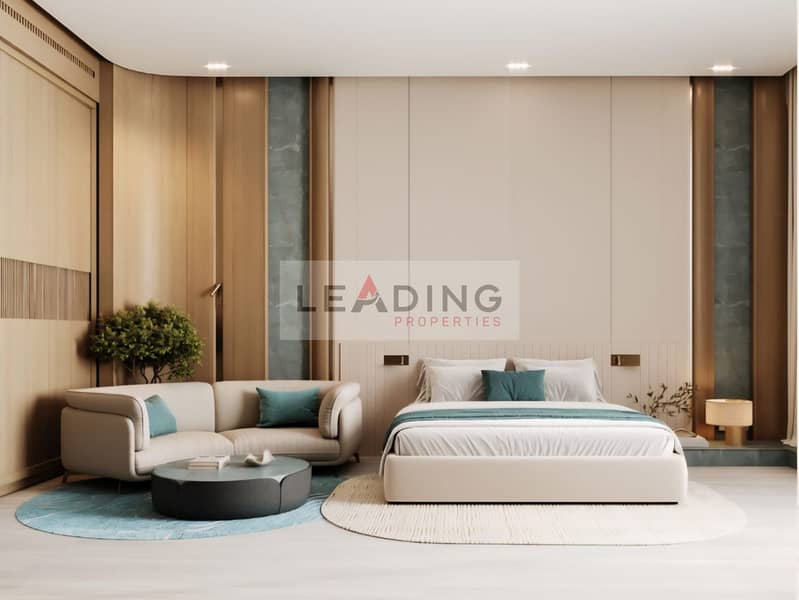 Masterfully Designed 4-Bedroom in the Heart of Business Bay | 3882.55sqft | MAIN ROAD, SPORT FIELD & BUILDING AMENITY VIEW - Image 16