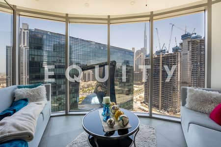 Office for Sale in Business Bay, Dubai - Furnished | Burj Khalifa Views | Vacant Office