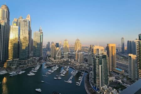3 Bedroom Apartment for Rent in Dubai Marina, Dubai - Marina View | High Floor | Negotiable