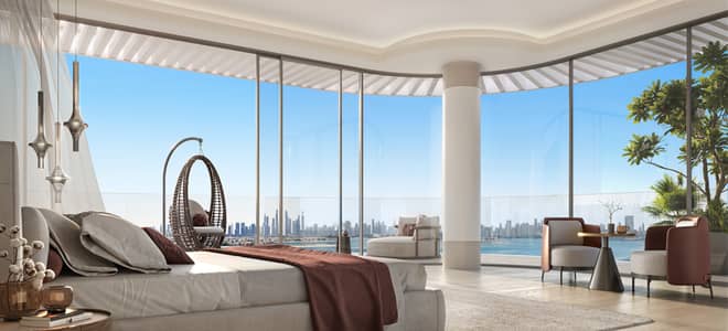 4 Cпальни Пентхаус Продажа в Палм Джумейра, Дубай - Penthouse_Master Bedroom. jpg
