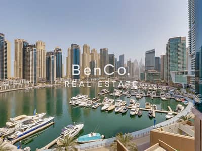 2 Bedroom Flat for Rent in Dubai Marina, Dubai - Full Marina View | Upgraded Apt | Full Furnished
