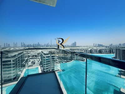 2 Bedroom Apartment for Rent in Mohammed Bin Rashid City, Dubai - BURJ & LAGOON VIEW | BUILT-IN KITCHEN | CORNER