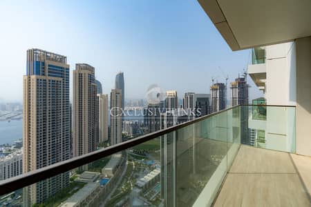 3 Bedroom Apartment for Rent in Dubai Creek Harbour, Dubai - Higher Floor | Full Water View | Vacant