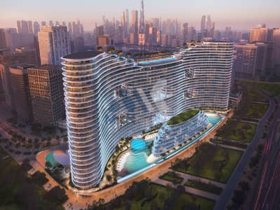 Студия Продажа в Бизнес Бей, Дубай - Aquarise Exterior-1. jpg