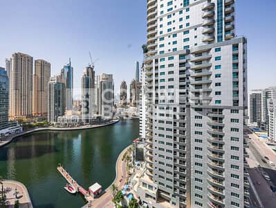 2 Bedroom Apartment for Sale in Dubai Marina, Dubai - Tenanted till March | Canal View | High Floor
