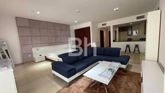 Studio for Rent in Jumeirah Beach Residence (JBR), Dubai - Partial Sea View | Furnished | Vacant