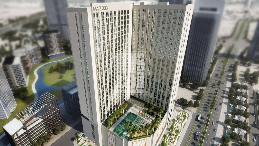 Fully Furnished | City of Arabia View | High Floor - Image 10