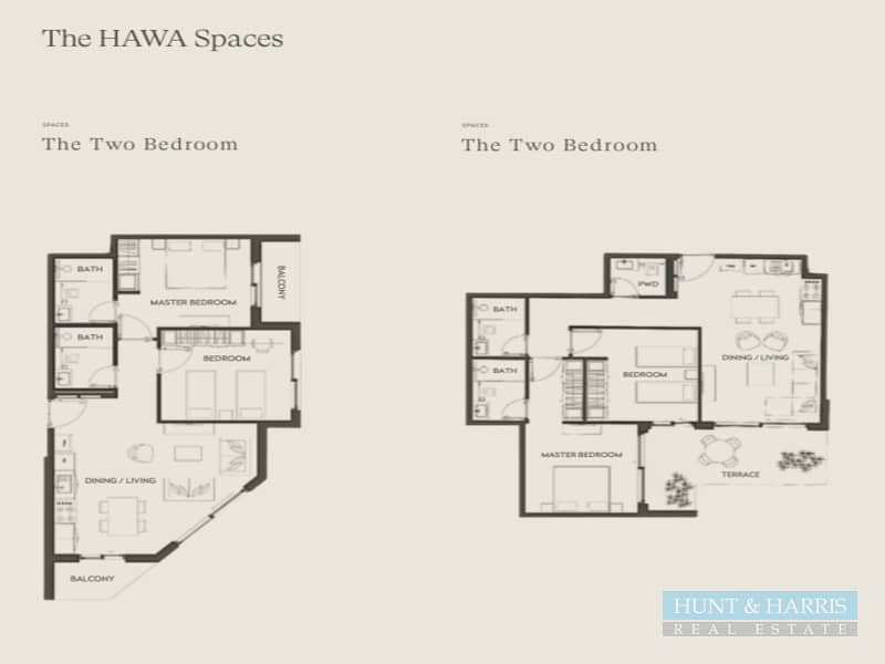 2 bedroom for Sale in HAWA Residence - Tilal City - Close to E611 - Image 12