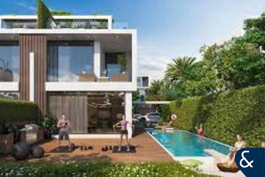 位于达马克山庄2号（达马克阿克雅），绿地公园 5 卧室的别墅 3425000 AED - 12650511