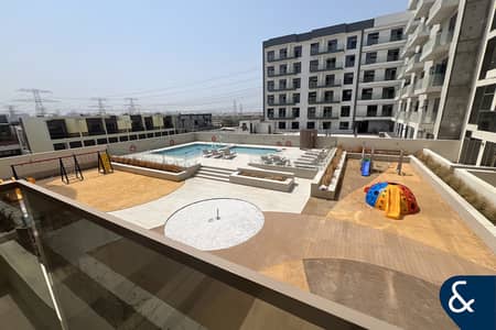 1 Bedroom Apartment for Rent in Jumeirah Village Triangle (JVT), Dubai - Pool facing | 1 bedroom | Extra storage room