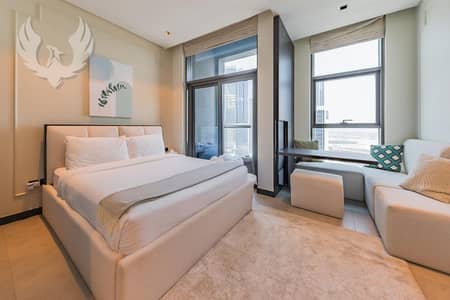 Studio for Rent in Business Bay, Dubai - Flexible Cheques | Bills Included | High Floor