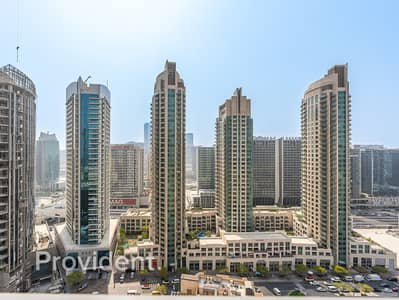 1 Bedroom Apartment for Rent in Downtown Dubai, Dubai - Community View | High Floor | Fully Furnished