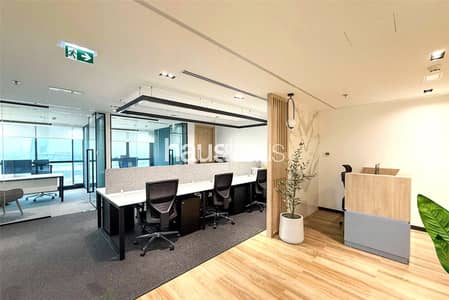 Office for Rent in Jumeirah Lake Towers (JLT), Dubai - Grade A | Fully Furnished | High End Fit Out