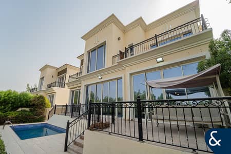 4 Bedroom Villa for Rent in Jumeirah Golf Estates, Dubai - Custom Build | Clubhouse Inc | Golf View