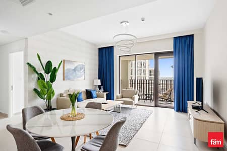 1 Bedroom Apartment for Rent in Dubai Creek Harbour, Dubai - Vacant | Beach Access | Fully furnished | New