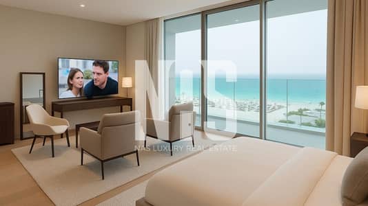 4 Bedroom Flat for Sale in Saadiyat Island, Abu Dhabi - Upgraded 4BR | Full Sea View | Mamsha Al Saadiyat