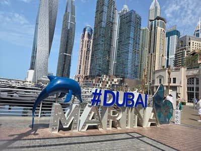 3 Bedroom Flat for Rent in Dubai Marina, Dubai - Elegant 3 BR in Dubai Marina- DAMAC Heights