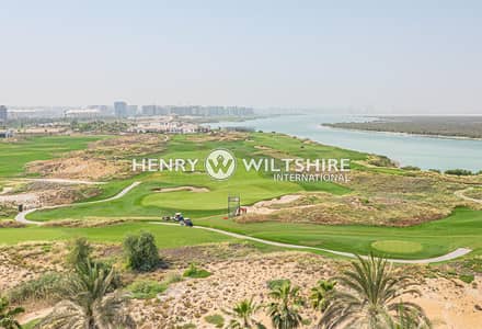 3 Bedroom Apartment for Rent in Yas Island, Abu Dhabi - Vacant | 3 bed with beautiful sea and golf view