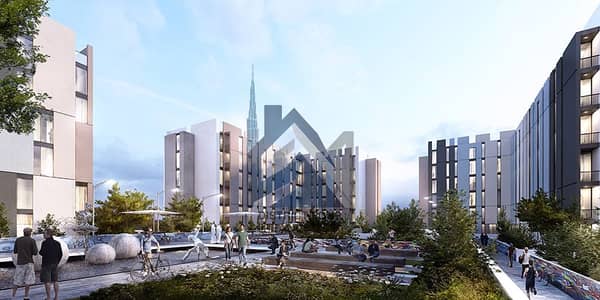 1 Bedroom Flat for Sale in Aljada, Sharjah - Plot J_Riff_Courtyard. jpg