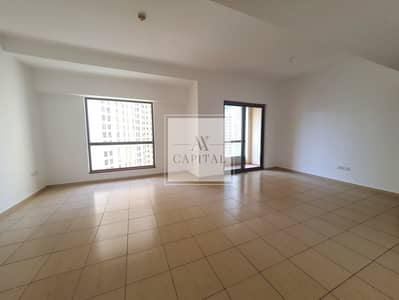 2 Bedroom Flat for Rent in Jumeirah Beach Residence (JBR), Dubai - 2BR | High floor | Unfurnished | Vacant now