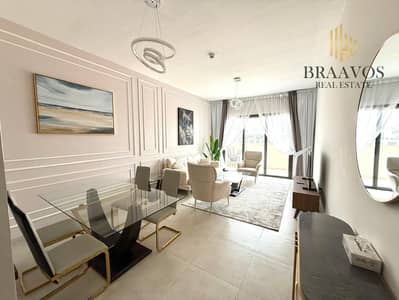 1 Bedroom Flat for Rent in Jumeirah Village Circle (JVC), Dubai - 1BR + STUDY | FURNISHED | COZY AND MODERN UNIT
