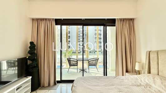 Studio for Rent in Meydan City, Dubai - Pool view | Flexible Cheques | Prime Location