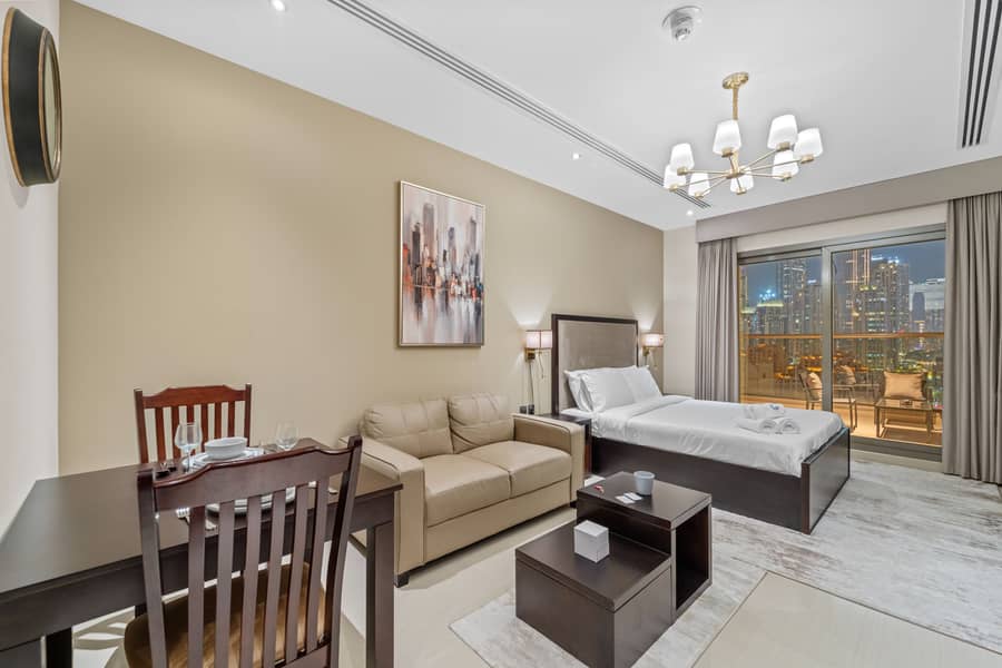 Modern Studio at Elite Downtown Residence