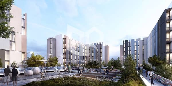 阿尔加达， 夏尔迦 1 卧室单位待售 - Plot J_Riff_Courtyard. jpg