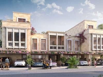 4 Bedroom Villa for Sale in DAMAC Lagoons, Dubai - Mediterranean-inspired | Water Facing | Call Now