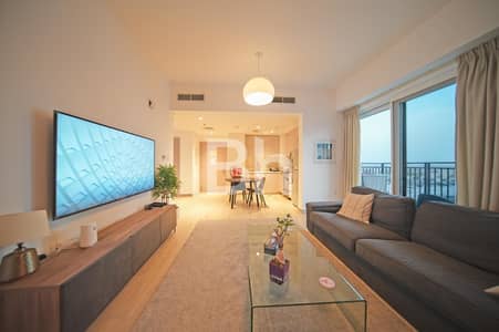 1 Bedroom Apartment for Rent in Yas Island, Abu Dhabi - Upcoming | Fully Furnished | Partial Canal View