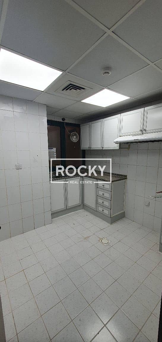 2 B/R with Central Split A/C and Parking | Deira - Image 10