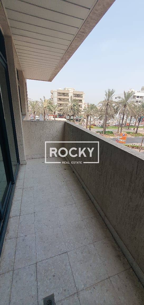 2 B/R with Central Split A/C and Parking | Deira - Image 11